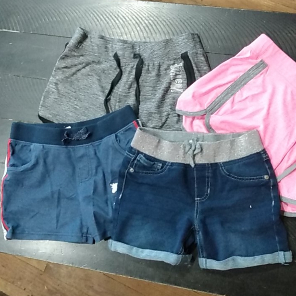 2 Size 12 and 2 Size 10/12 Girls Shorts